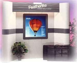 Featherlite Table Top Displays